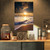 Design Art PT10486-16-32 Sunset Over Foaming Waves-Modern Beach Canvas Art Print-16X32, 16x32 Design Art PT10486-16-32 Sunset Over Foaming Waves-Modern Beach Canvas Art Print-16X32, 16x32