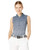adidas Golf Womens Novelty Sleeveless Polo Tech Ink Large