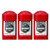 Old Spice Antiperspirant   Deodorant Hardest Working Collection Odor Blocker Steel Courage 2_6 Ounce Steel Courage Pack of 3