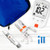 OWELL Blood Glucose Monitoring System  Starter Kit  100 Refills  Tyson HT100 Meter 100 Test Strips 100 Lancets Lancing Device Control Solution Log Book Manuals and Carry Case