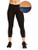 Sweat Shaper Womens Leggings Compression Slimming Leggings High Waist Sauna Pants Yoga Leggings Thermo Sweat Sauna Capris Black X-Large