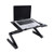 Fromann Adjustable Portable Laptop Stand Table with 2 CPU Cooling Fans and Mouse Pad fit Ergonomic Lap Desk TV Bed Tray Standing Desk