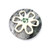 Connemara Genuine Irish Marble Paperweight wCeramic Shamrock
