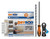Dryrod Damp Proofing Rods DPC Kit - 20 Years DIY Rising Damp Treatment