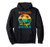 Retired Tech Support Uniform Tropical Island Retirement Pullover Hoodie