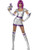 Smiffys womens Fever Space Cadet Adult Sized Costumes Silver Metallic S - US Size 6-8