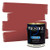 Prestige Paints Exterior Paint and Primer In One 1-Gallon Flat Comparable Match of Behr* Red My Mind*