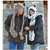 Wishpets Stuffed Animal - Soft Plush Toy for Kids - Mink Wolf Hat