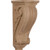 Ekena Millwork CORW05X07X14CLAL 5-Inch W x 7-Inch D x 14-Inch H Large Classical Corbel Alder