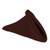LinenTablecloth 17-Inch Polyester Napkins (1-Dozen) Chocolate
