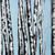 Posterazzi Collection Pastel Birches Poster Print by Atelier B Art Studio 24 x 24