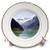 3dRose cp_43739_1 Lake N Mountains in Colorado Porcelain Plate, 8"