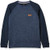 Quiksilver Mens Keller Block Crew Blue Nights Heather S
