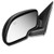 DNA Motoring OEM-MR-GM1320251 Factory Style PoweredHeated Left Side View Door Mirror