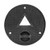 EMCO WHEATON 569106 Lid Ductile Black for 8 Monitor Well MH Bolt Down 20