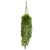 Nearly Natural Mini Bamboo Artificial Plant Hanging Basket Green