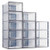 Shoe Boxes Clear Plastic Stackable Secret Space 12 Pack Clear Shoe Organizer for Closet Plastic Storage Bins for Shoe Storage