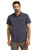 prAna Mens Cayman Short Sleeve Charcoal Large