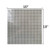 Super Bricks - Large 10" x 10" Baseplate - GRAY Pack (2 Baseplates) - LEGO Compatible