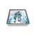 MARIPOSA Seahorse Beaded Napkin Box Silver