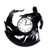 Kovides Movie Original Home Decor Batman Wall Clock for Fan Gotham Birthday Gift Idea for Man DC Comics Handmade Clock 12 Inch Batman Vinyl Record Wall Clock