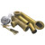 LASCO 03-4928 17-Gauge Brass Tubular Bathtub Trip Lever Waste and Overflow Drain 1 12-Inch Chrome Plated