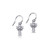 Dayna Designs Texas Tech University Dangle Earrings Red Raiders TT Logo - Sterling Silver Jewelry Small for WomenGirls