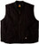 Berne Mens Duck Workmans Vest 3X-Large Regular Black