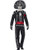 Smiffys Mens L-US Size 42-44 Day of the Dead Se±or Bones Costume Black
