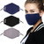 Dust Mask,Aniwon 3 Pack Anti Dust Pollution Mask with 6 Pcs Activated Carbon Filter Insert Washable Cotton Mouth Mask with Adjustable Straps