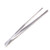 Specialty Stainless Steel Kitchen Seafood & Surgical Tweezer Food Tongs Tool - 8 Inch - Precision Serrated Tips