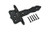 Door Hinges Black Wrought Iron Hinge 5" | Renovator's Supply