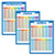 3 Pack - Multiplication Tables Poster  Division  Addition - Math Classroom Charts Laminated 18 x 24
