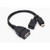 USB Port Adapter Micro OTG Cable and Power - Compatible with Streaming Sticks Media Devices Rii and Logitech Keyboards and Nintendo Switch SNES NES Classic