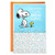 Hallmark Peanuts Birthday Card Snoopy Whatever Makes You Happy 399RZB1405