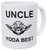 Wampumtuk Uncle, Yoda Best 11 Ounces Funny Coffee Mug