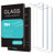 Homemo Glass Screen Protector Compatible for iPhone 12iPhone 12 Pro 2020 6_1 Inch 3 Pack Tempered Glass
