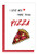 I Love You More Than Pizza Funny Anniversary Card Birthday Valentines Day Card for Him or Her