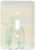 3dRose LLC lsp-152077-1 Aqua Penguins Abstract Animal Art Single Toggle Switch