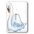 3dRose lsp-41888-1 Swan Single Toggle Switch