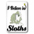 3dRose lsp-105547-1 I Believe In Sloths Single Toggle Switch Multicolor