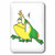 3dRose lsp-104104-1 Funny Prince Frog Animal Cartoon Single Toggle Switch