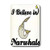 3dRose lsp-105388-1I Believe In Narwhals Single Toggle Switch Multicolor