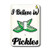 3dRose lsp-105464-1 I Believe In Pickles Single Toggle Switch Multicolor