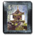 3dRose lsp-36541-2 Zen Buddist Temple Double Toggle Switch