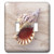 3dRose LLC lsp-83384-2 Seashell On Beach Na01 Dpb0020 Douglas Peebles Double Toggle Switch