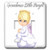 3dRose lsp-55551-2Grandmas Little Angel Double Toggle Switch