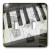 3dRose lsp-64839-2 A Keyboard From A Clavinova in A Double Exposure with Music Notes Double Toggle Switch