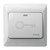 Visionis VIS-7030 White Wide Push to Exit Button for Access Control Release NC COM and NO Outputs