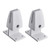 2pcsset Office Desk Divider Clamp Bracket Screen Partition Clip Partition Clips Desk Partition Support Desk Privacy Screen Clip Holder for LibraryClassroom